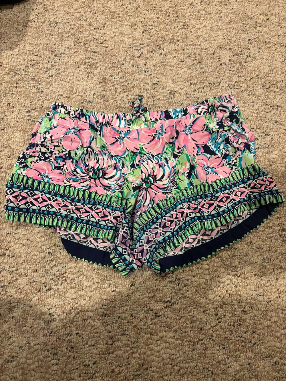 Lilly Pulitzer High TIde 5" Katia Pull On Beach Shorts